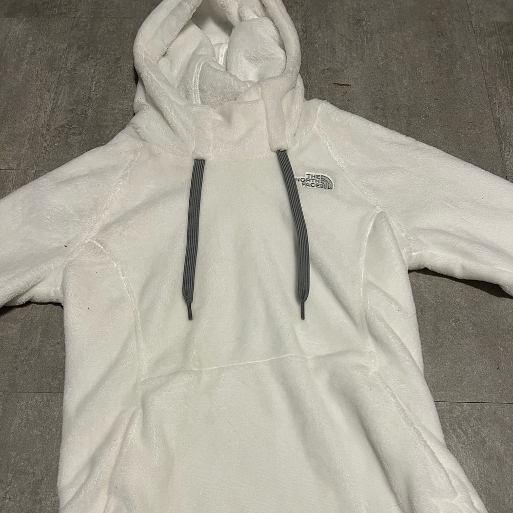 North Face fluffy hoodie